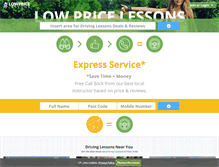 Tablet Screenshot of lowpricelessons.com